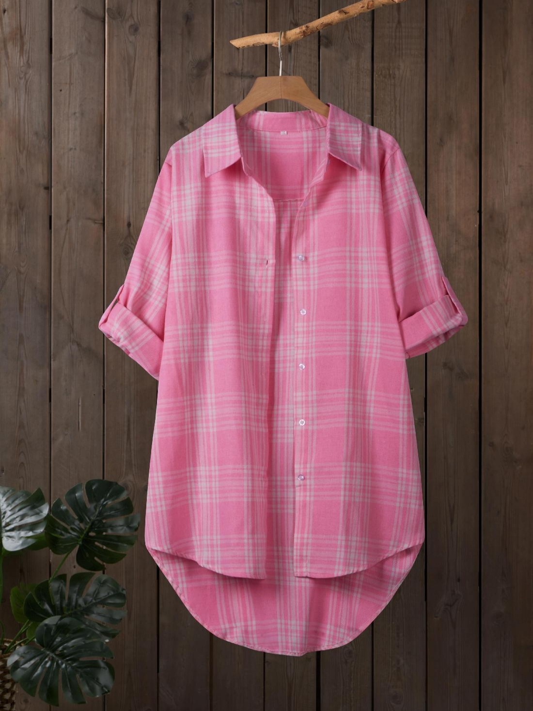 Resin Vat - Camicia a maniche lunghe scozzese puro