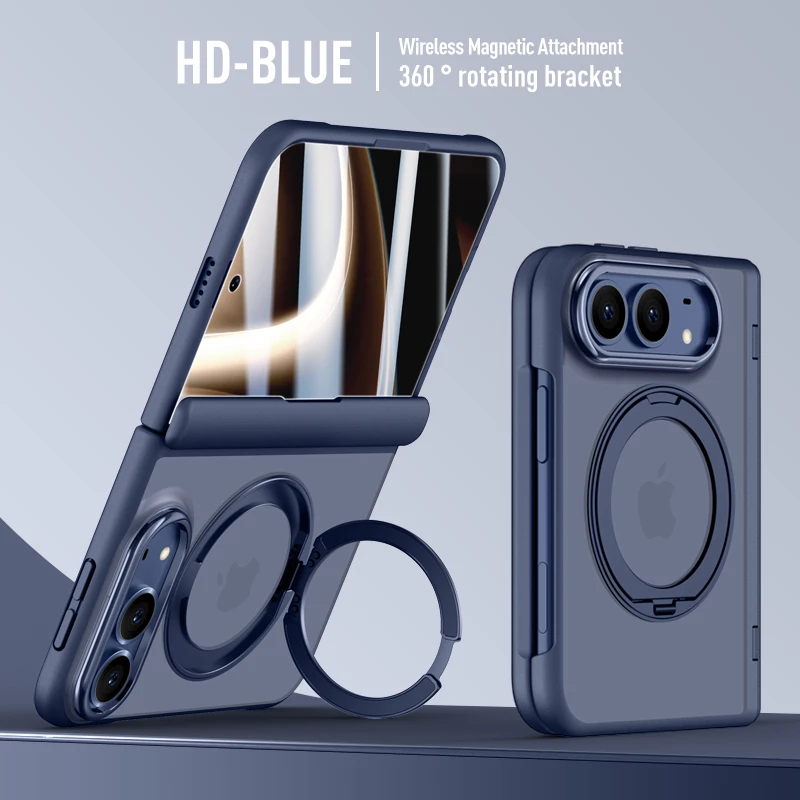 Glass Bed - Custodia per telefono con supporto magnetico