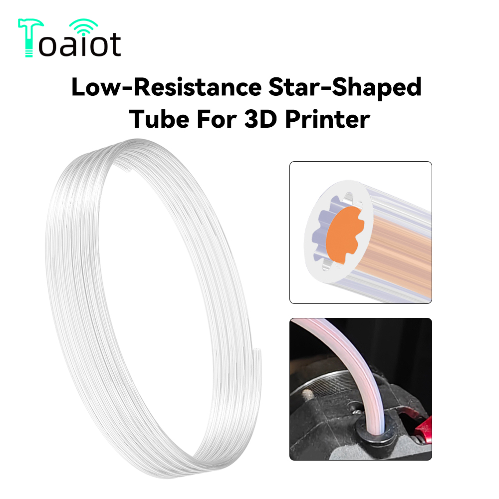 Bowden Tube - Tubo in PTFE a Stella a