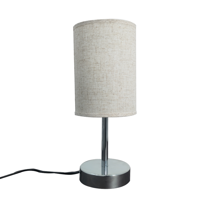 Glass Bed - Lampada da Tavolo Cilindrica a LED