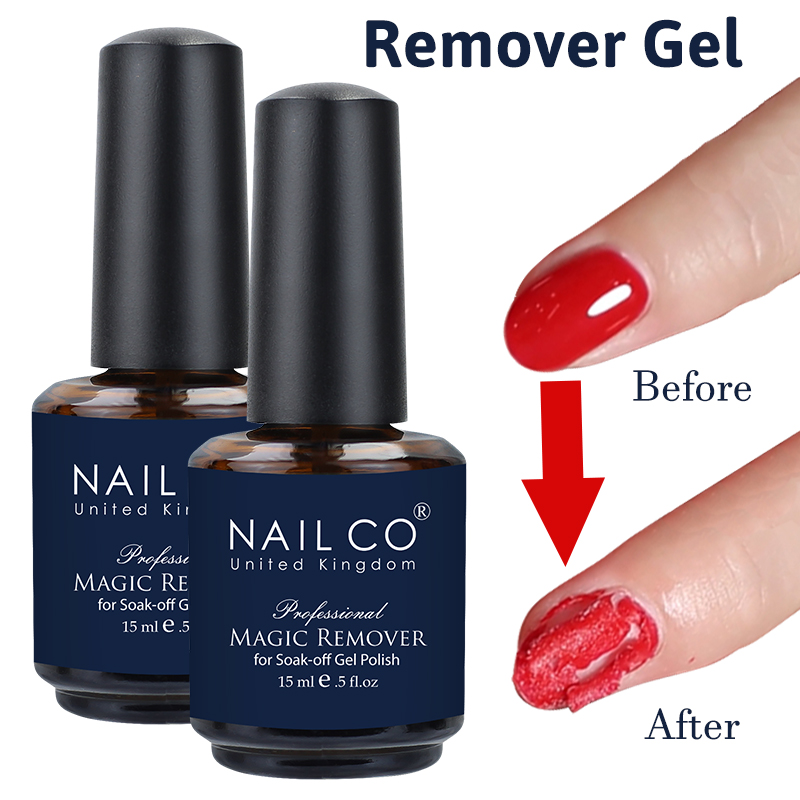 Uv Resin - NAILCO 15ml Magic Remover, Rimuovi Smalto