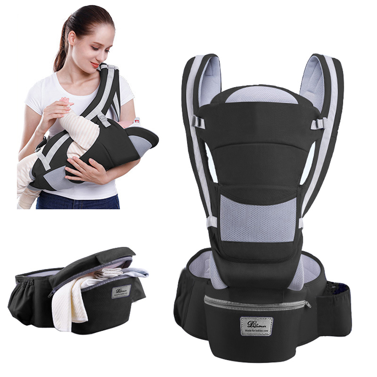 Carriage Bed - Zaino ergonomico per marsupio neonato marsupio