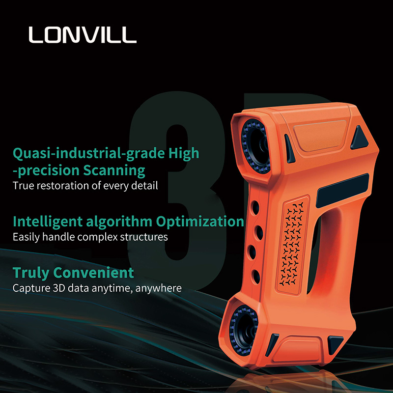 Strumento di scansione 3D port - Handheld 3D Scanner High Precision recensione e prezzo