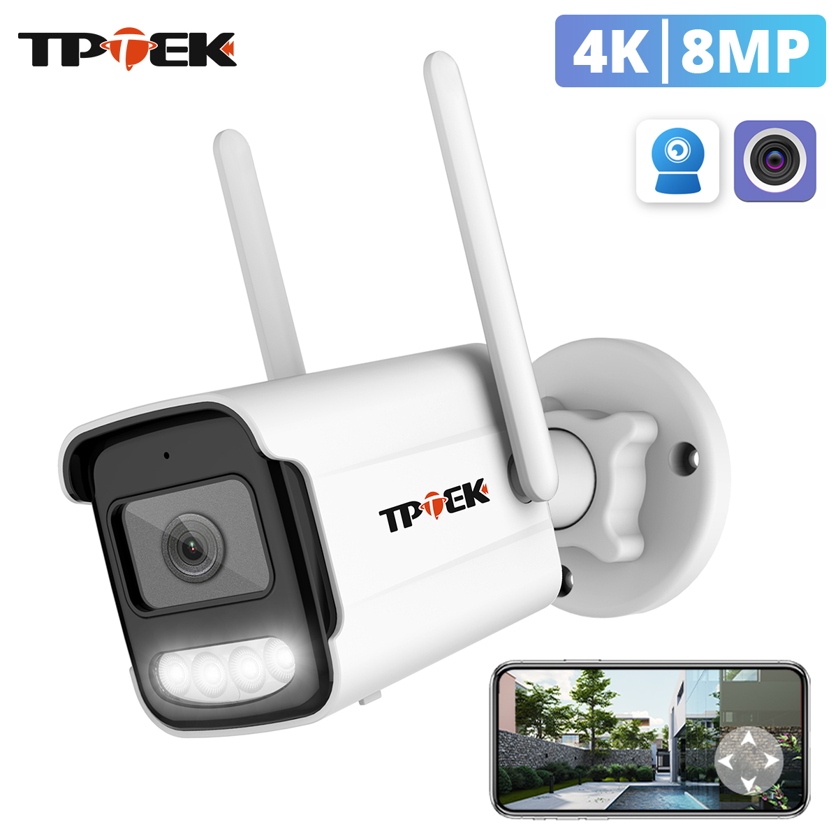 Telecamera IP Wi-Fi 8MP 4K, Te - Btt Skr Mini recensione e prezzo
