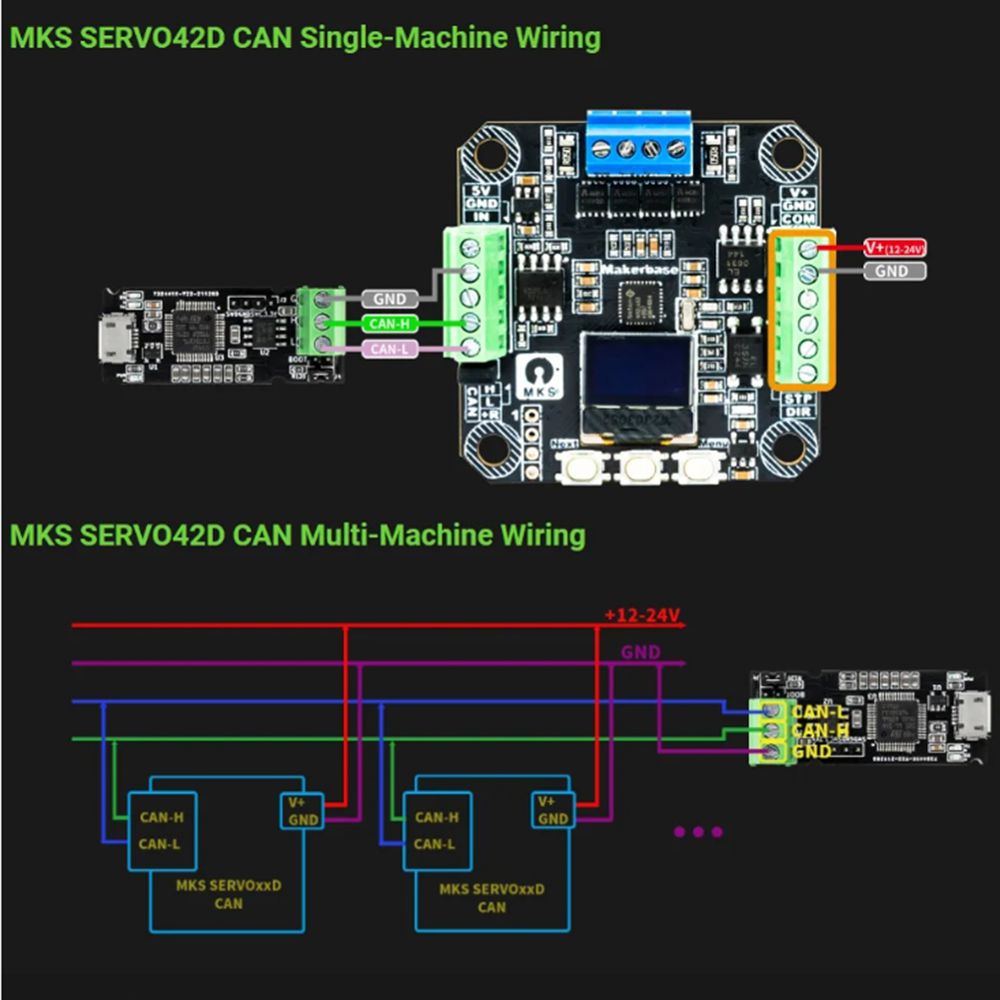 [AC18 Digital]/SERVO42D 40 CAN - Closed Loop Stepper Motor Nema 17 recensione e prezzo