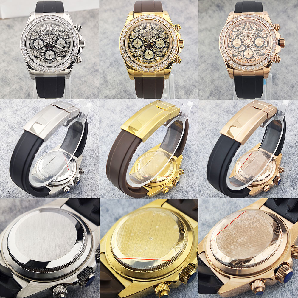 Orologio da uomo da 39 mm, mov - Glass Bed recensione e prezzo