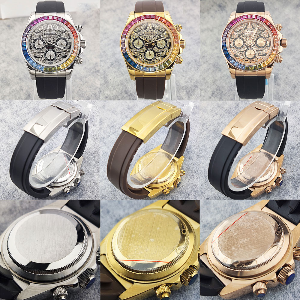 Orologio da uomo da 39 mm, mov - Glass Bed recensione e prezzo