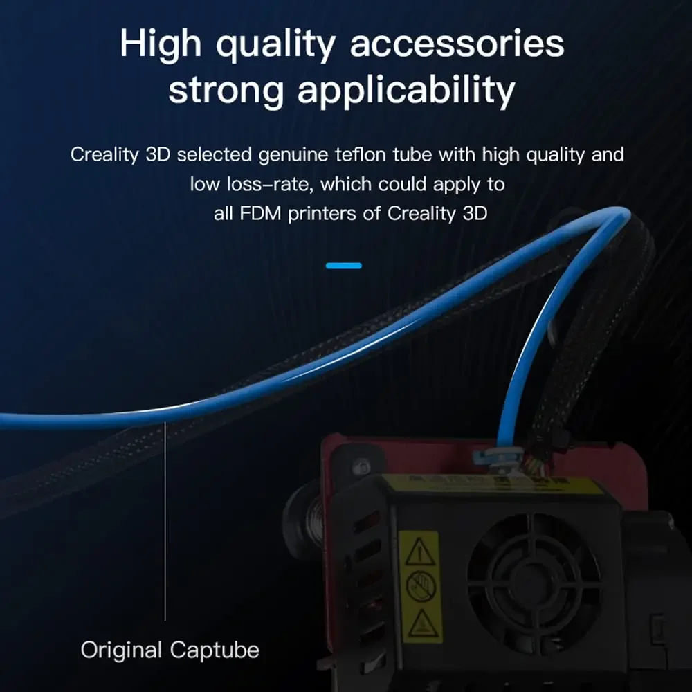 Tubo PTFE Bowden Blu CREALITY  - Bowden Tube recensione e prezzo