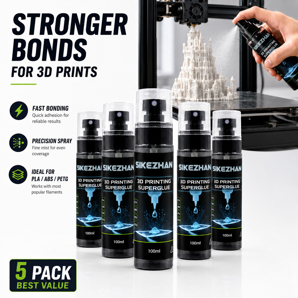 5 Pezzi Spray Adesivo per Stam - Petg Filament recensione e prezzo