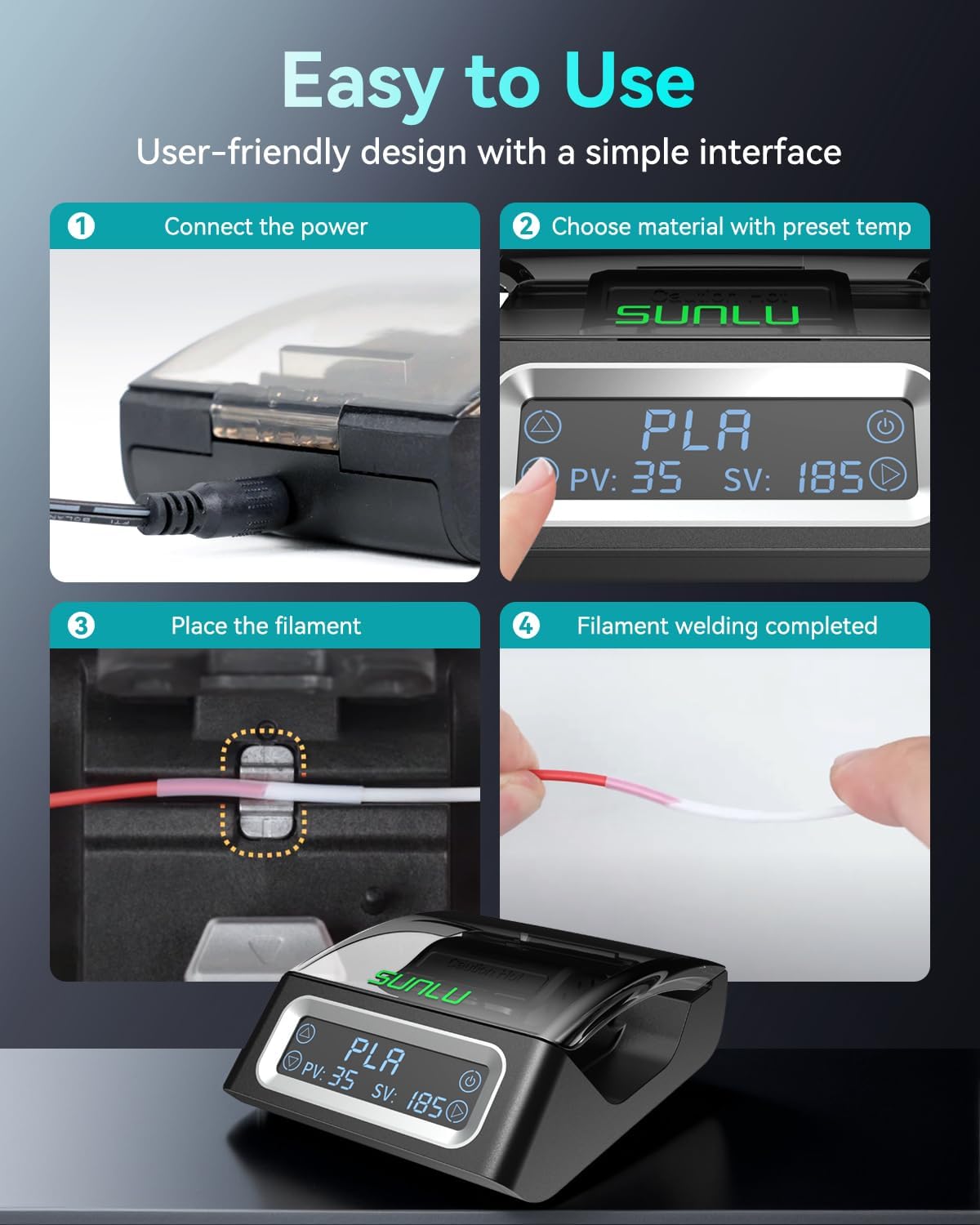 SUNLU FC01 Filamento Connettor - Abs Filament recensione e prezzo