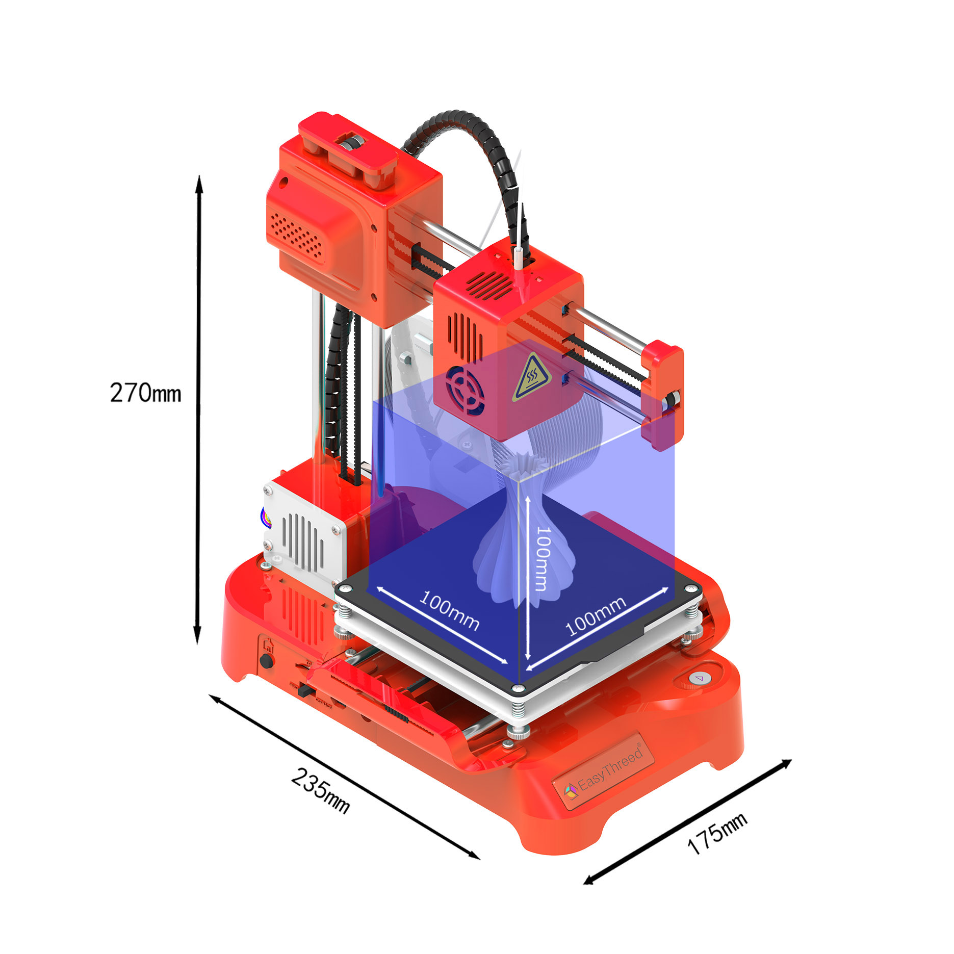 Stampante 3D Easythreed K9 Fac - Corexy 3D Printer Kit recensione e prezzo